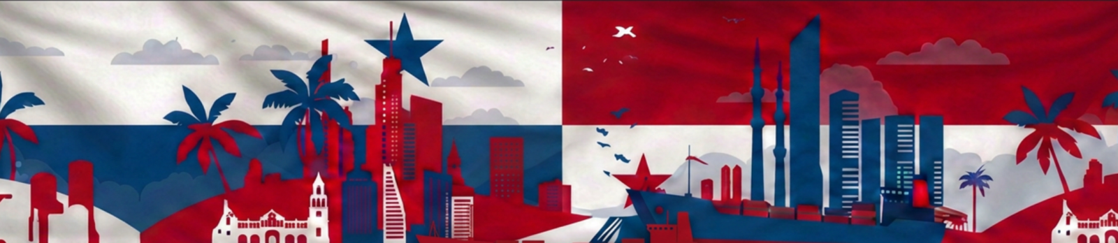 panama flag color & center text (1)